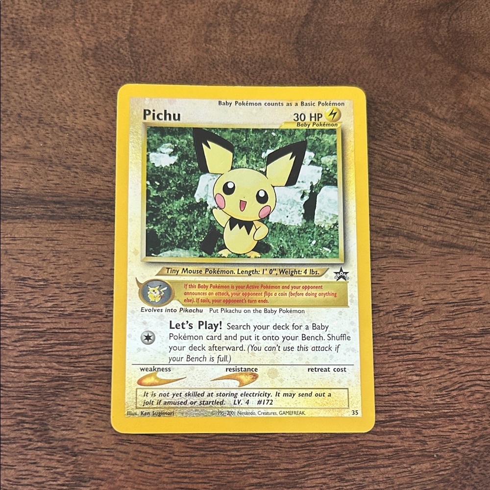 Pichu #35 Pokemon Promo